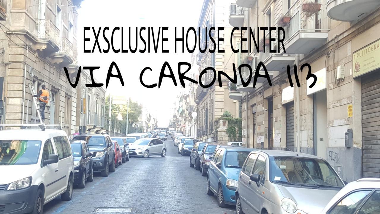 Exclusive House Center Apartman Catania-Fontanarossai nemzetközi repülőtér Kültér fotó